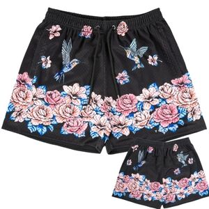 YoungLA Hummingbird Medium Black Shorts